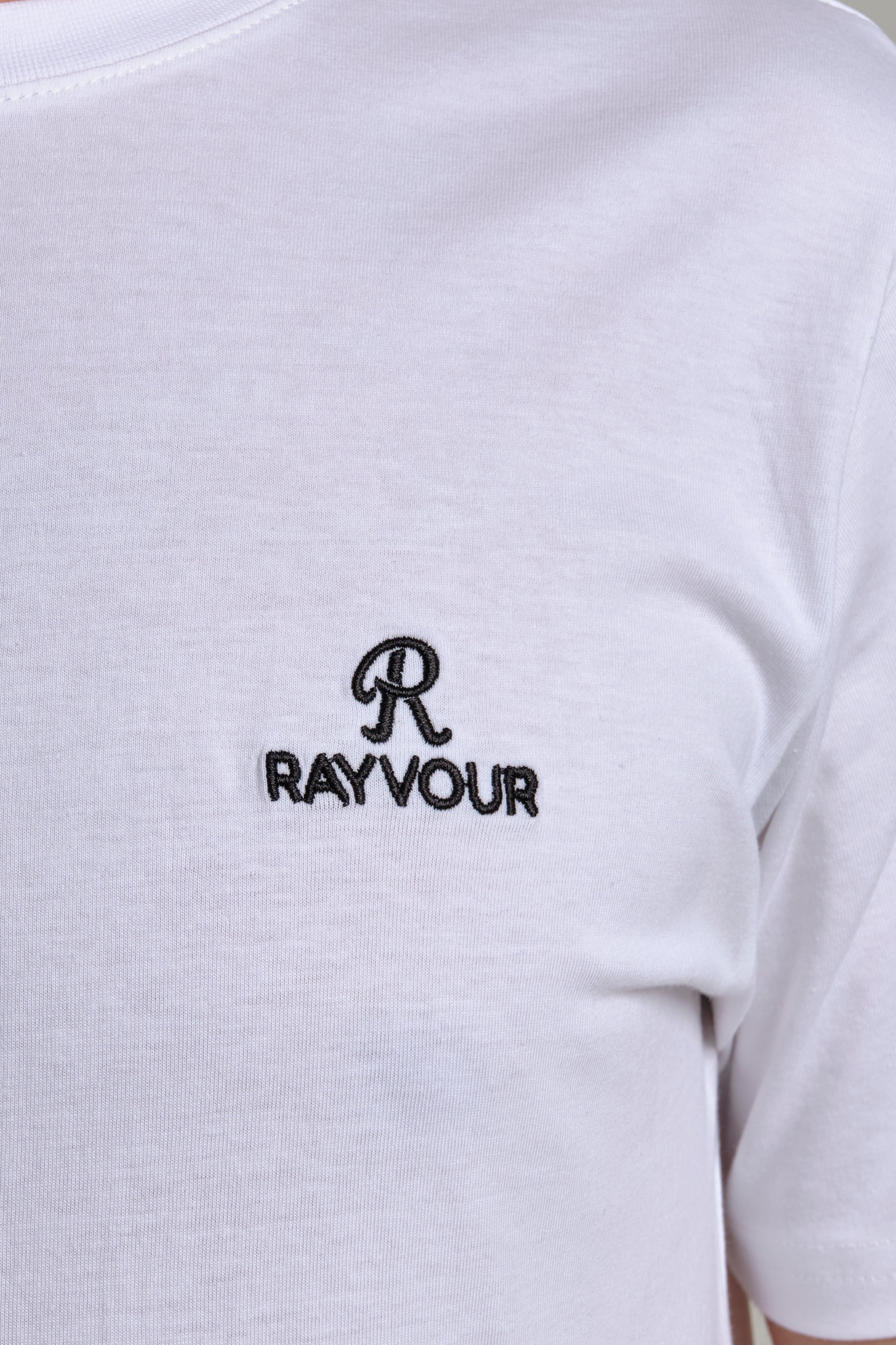 RICAMO PREMIUM T-SHIRT WHITE