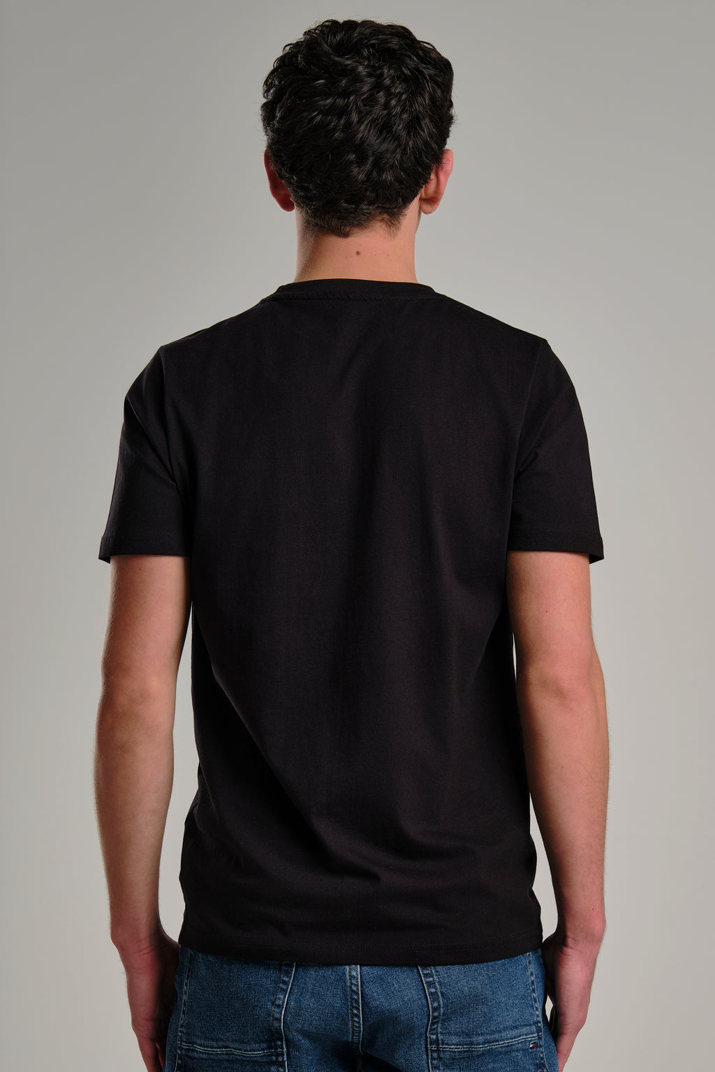RICAMO PREMIUM T-SHIRT BLACK