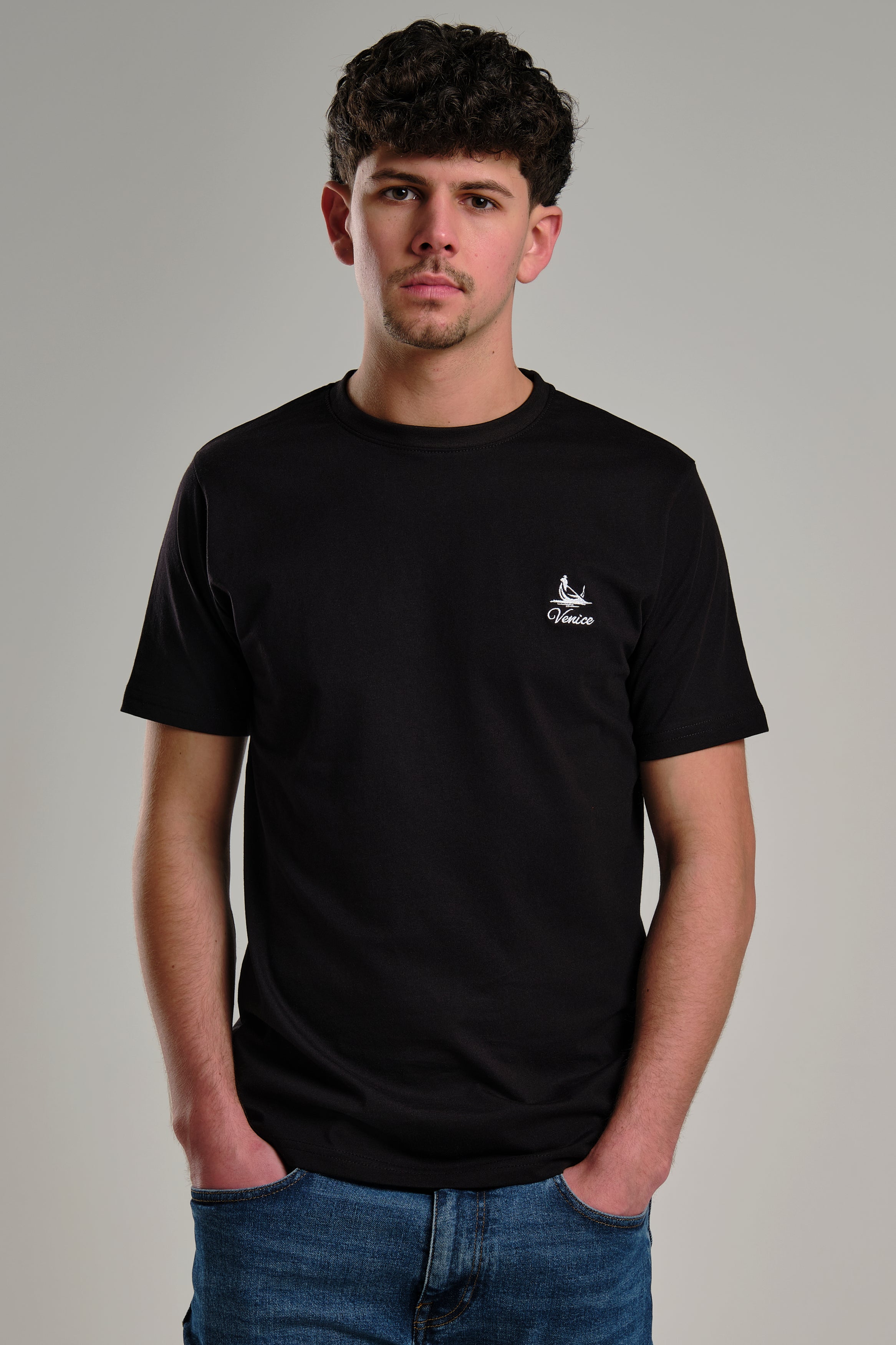 VENEZIA PREMIUM T-SHIRT BLACK