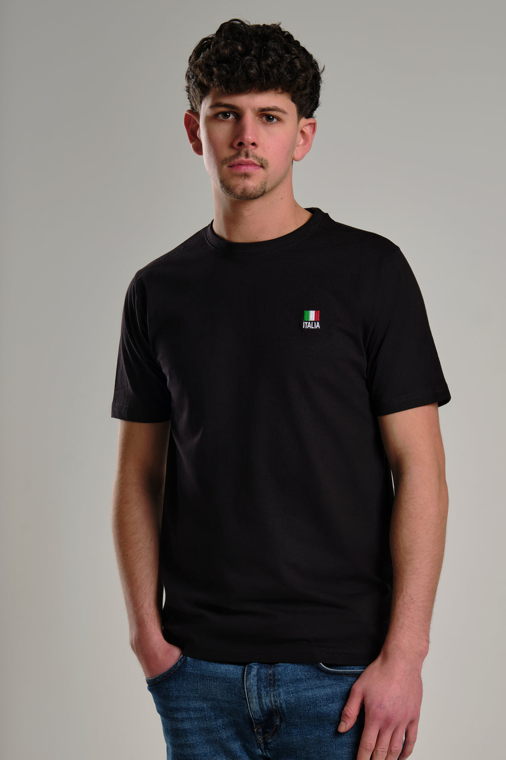 BANDIERA PREMIUM T-SHIRT BLACK