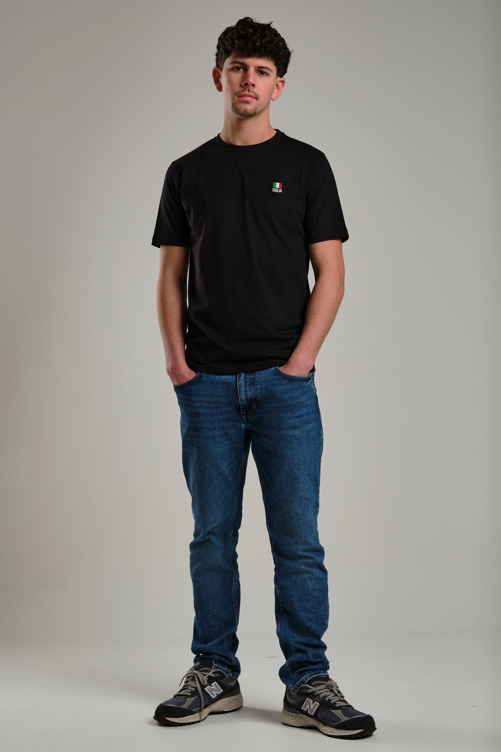 BANDIERA PREMIUM T-SHIRT BLACK