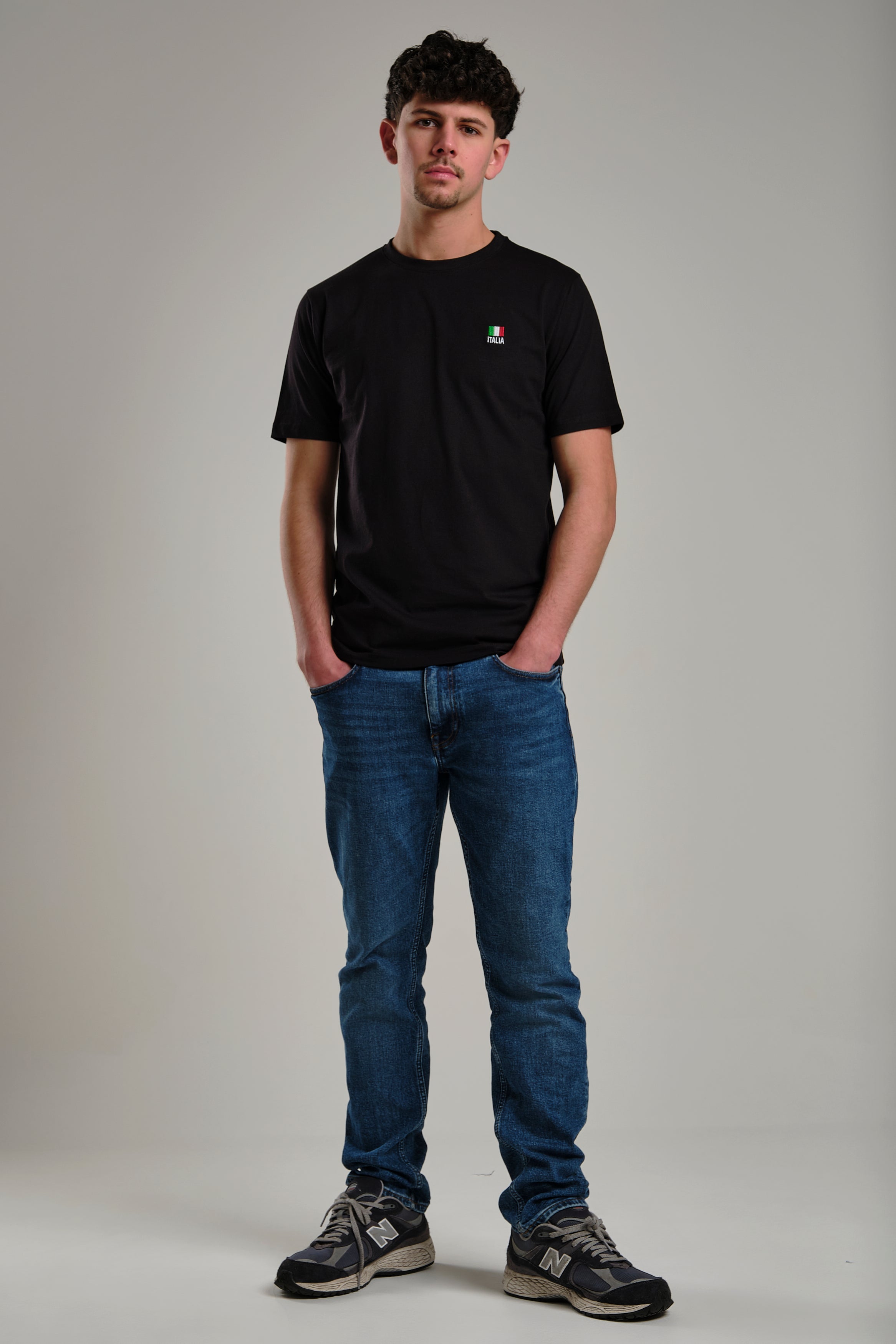 BANDIERA PREMIUM T-SHIRT BLACK